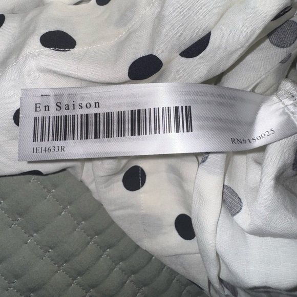 En Saison Charming Polka Dot Harley Romper Dress. Size Medium NWOT - Picture 14 of 16